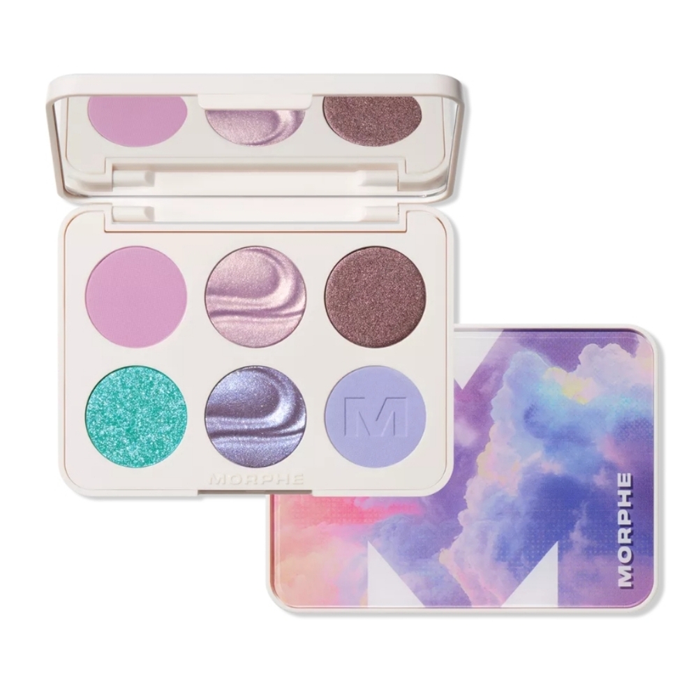 Morphe ChromaPlus 6-Pan Eyeshadow Palette 🎨 Shade: Sky-Fi ✨🆕